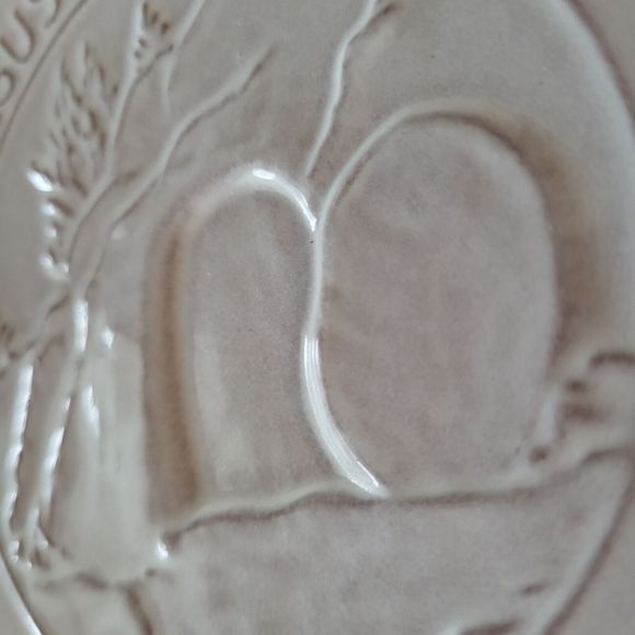 Vintage Frankoma Pottery 1972 Easter Jesus Is Not Here He is Risen Oral Roberts - Picture 3 of 5